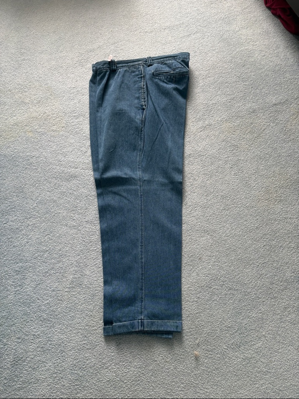 Bugle Boy Men’s Indigo Blue Straight-Leg Jeans